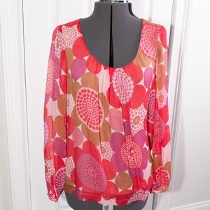 Pink Silk Blouse